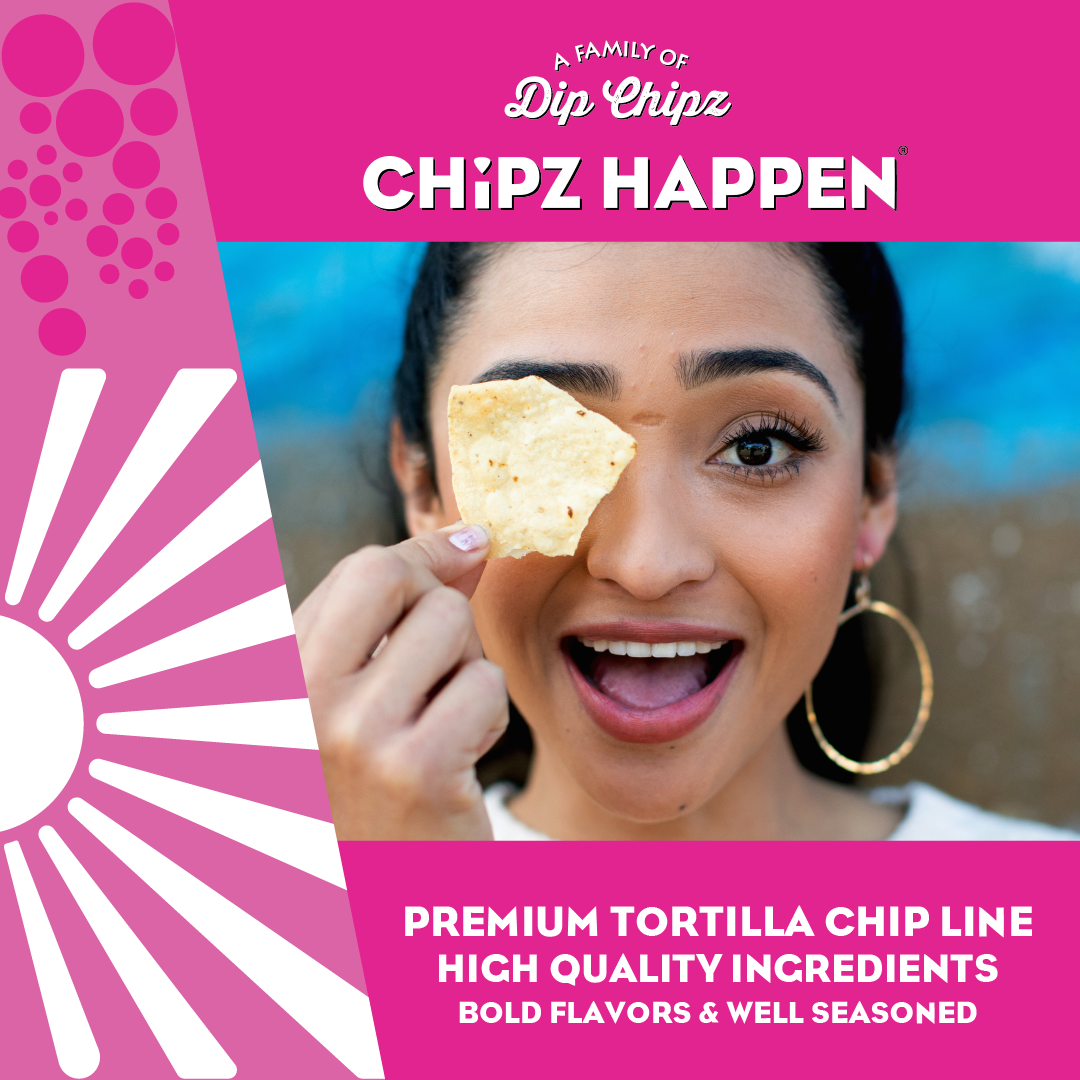 Chipz Happen Jalapeno Smokey BBQ - 12 Pack of 3oz Snack bag