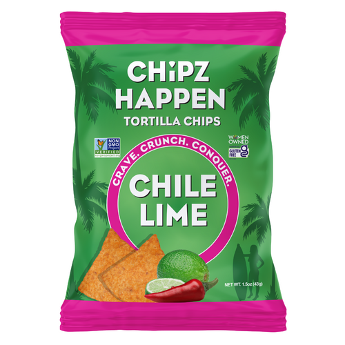 Chile Lime Tortilla Chips - 18 Pack of 1.5oz