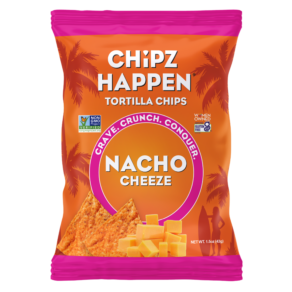 Nacho Cheese Tortilla Chips - 18 Pack of 1.5oz