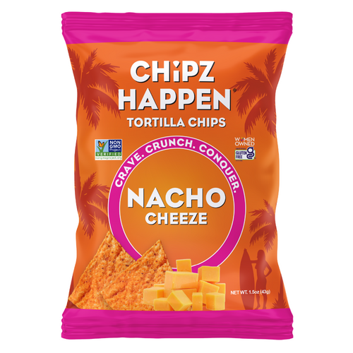 Nacho Cheese Tortilla Chips - 18 Pack of 1.5oz
