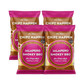 Jalapeno Smokey BBQ Tortilla Chipz - 4 Pack of 8oz  Family Bag