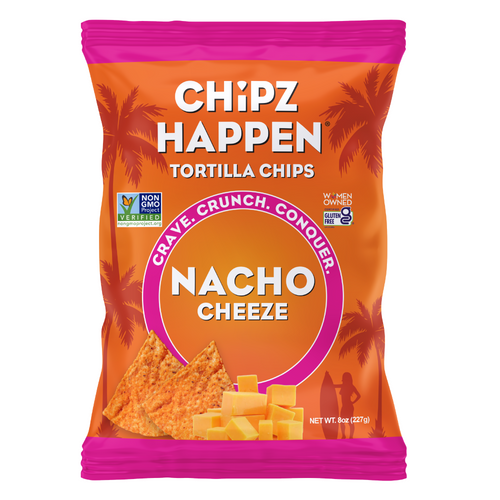 Nacho Cheese Tortilla Chips - 4 Pack of 8oz