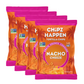 Nacho Cheese Tortilla Chips - 4 Pack of 8oz
