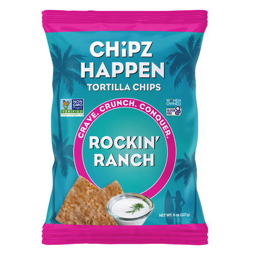 Rockin' Ranch Tortilla Chips - 4 Pack of 8oz